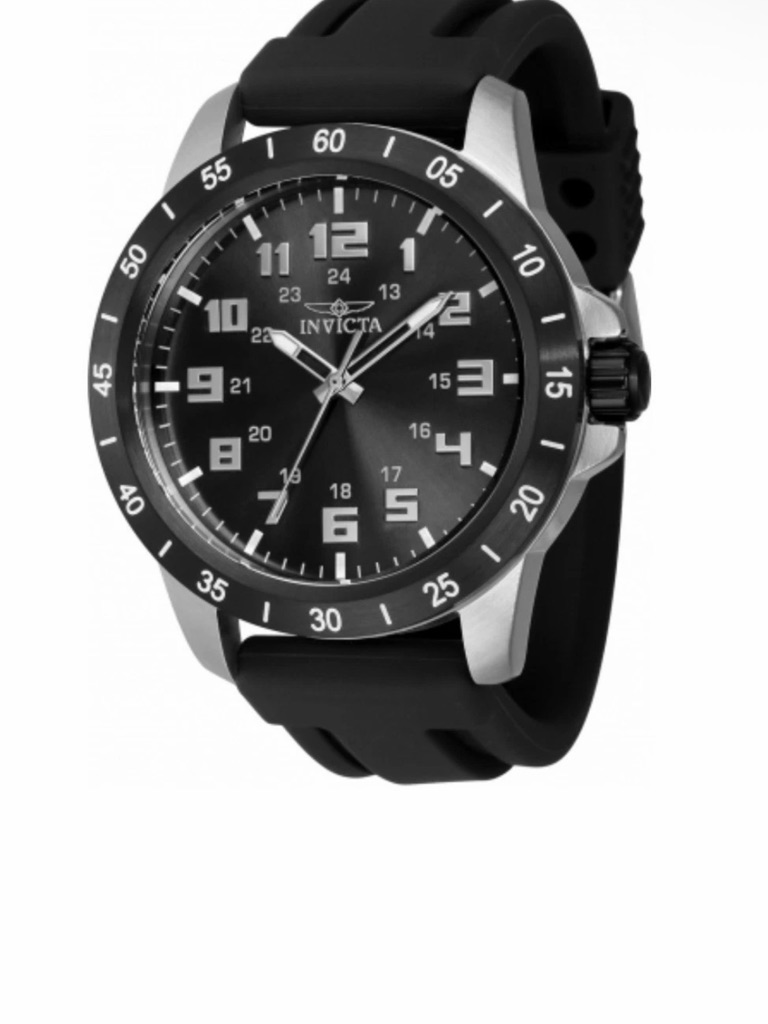 Invicta Mens Black Dial Sport Watch Pro Diver Quartz Watch